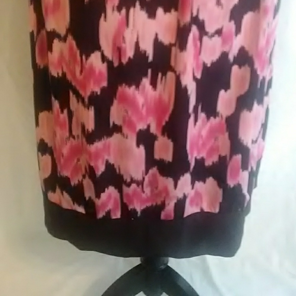 INC pink black dress - Picture 5 of 8